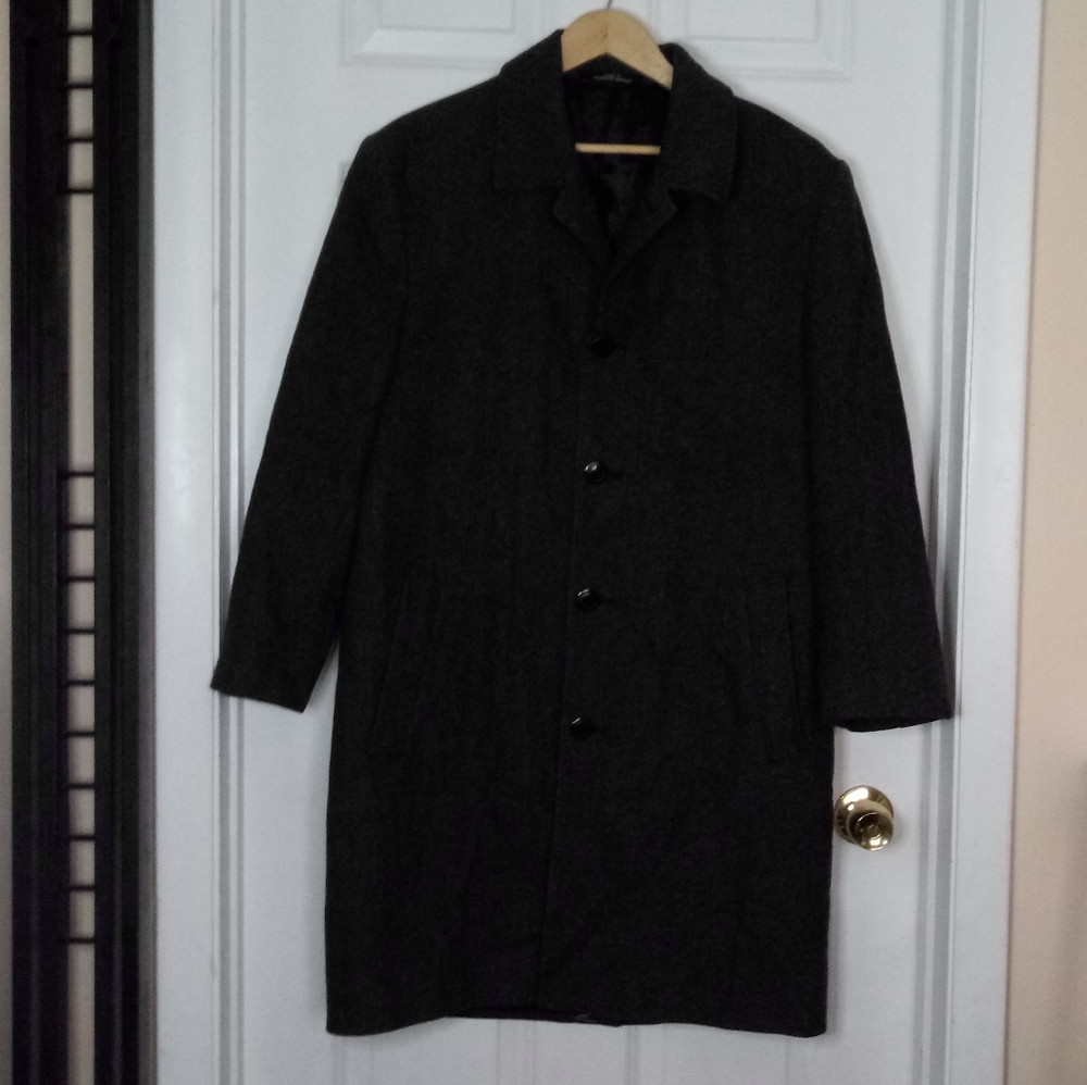 London Fog Coventry Wool-Blend Overcoat - Picture 4 of 14